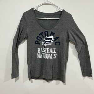 Minor League Baseball Potomac Nationals  V-Neck Shirt